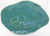 Handmade Green Oval Plate 03