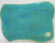 Handmade aquamarine plate 05