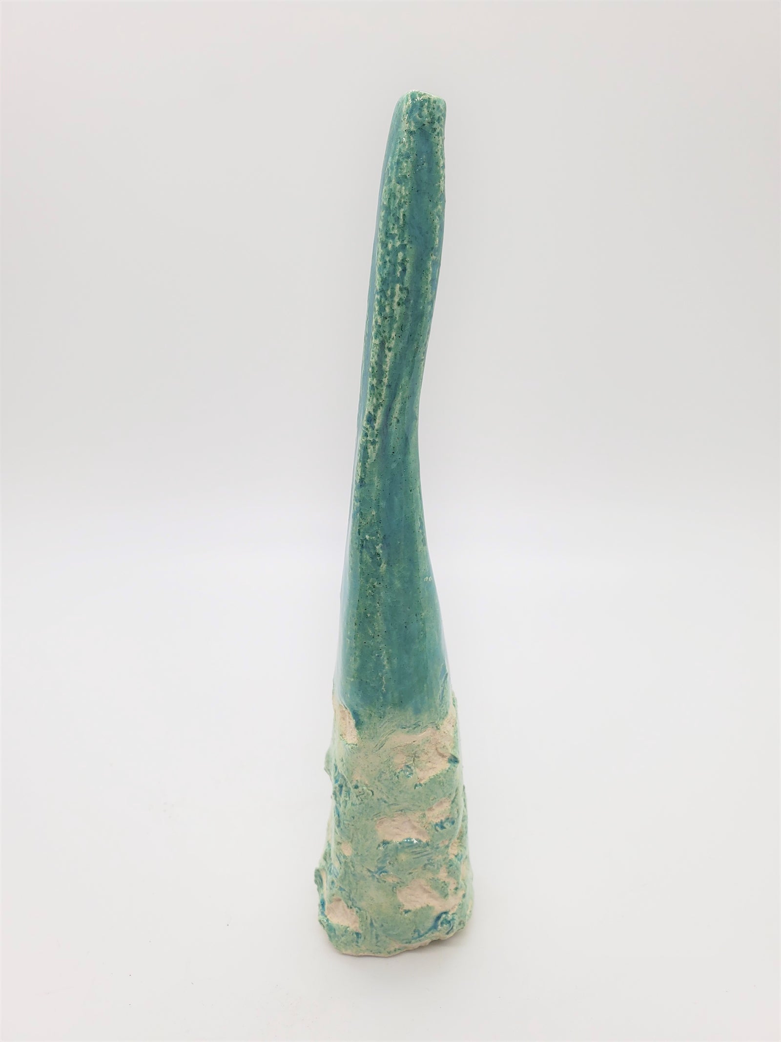 Handmade ring holder green