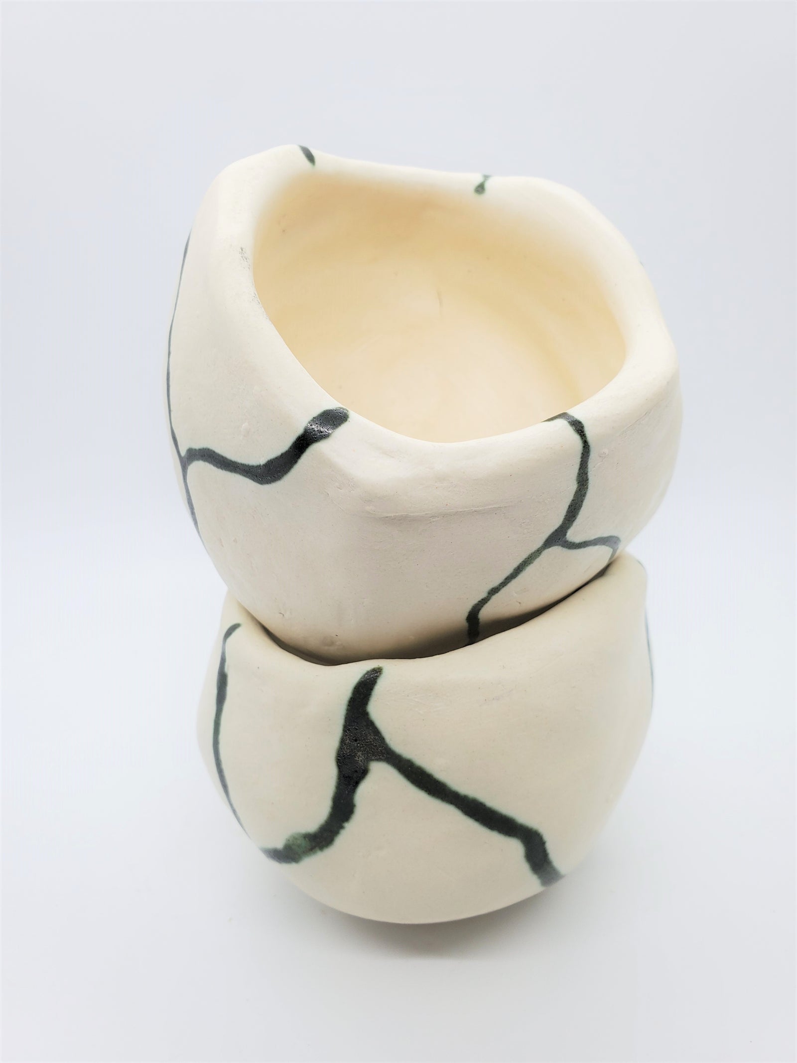 Handmade White Espresso Cups